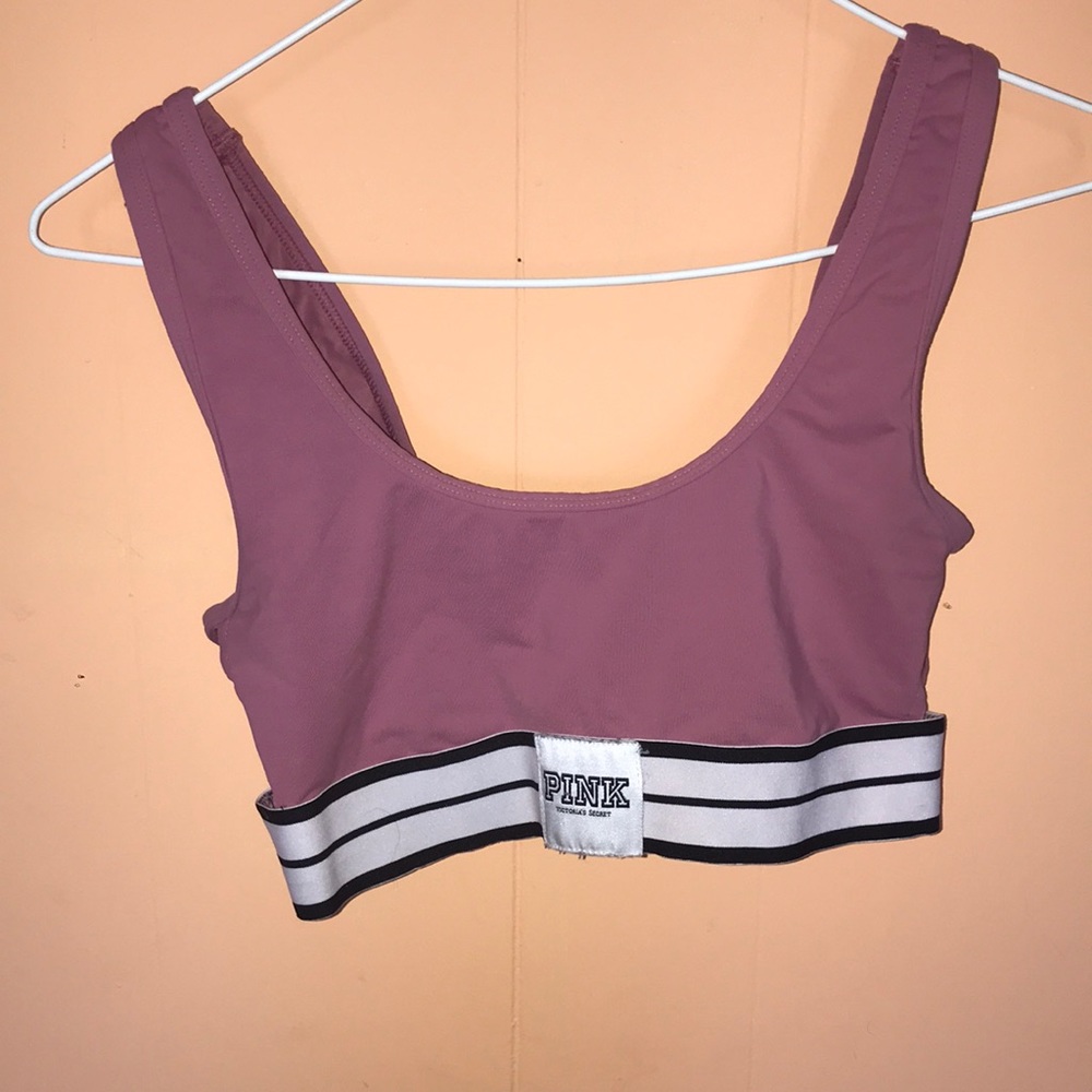 Pink bra